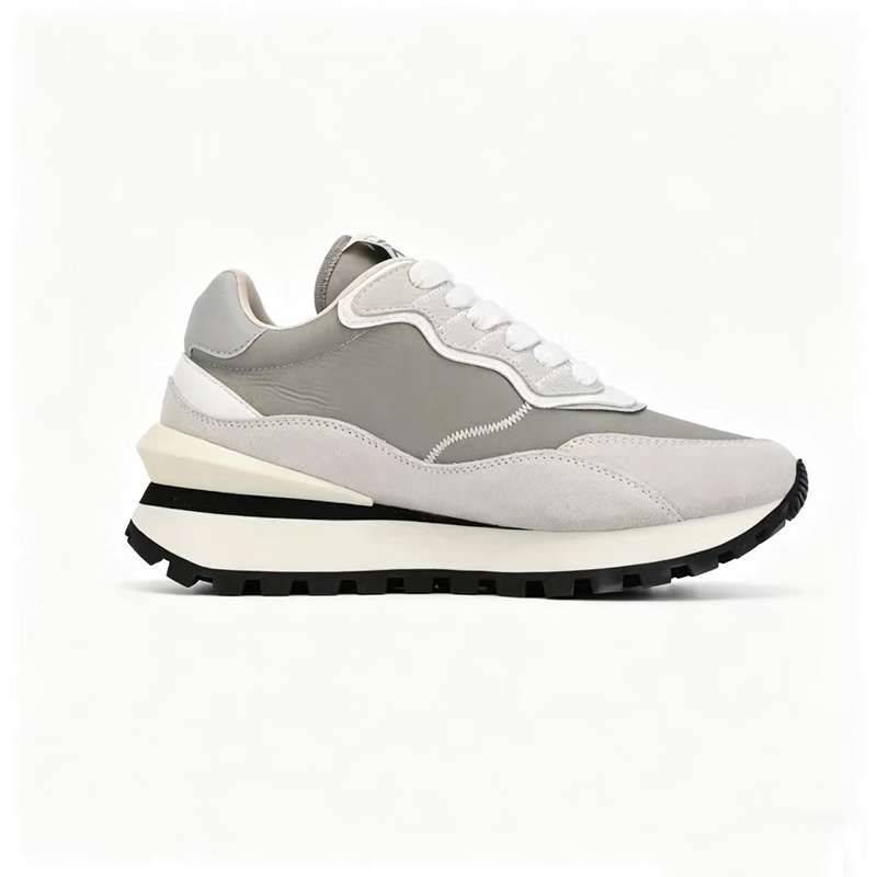 Women Minimal Grey Suede Sneakers – Effortless Everyday Style - Image 9