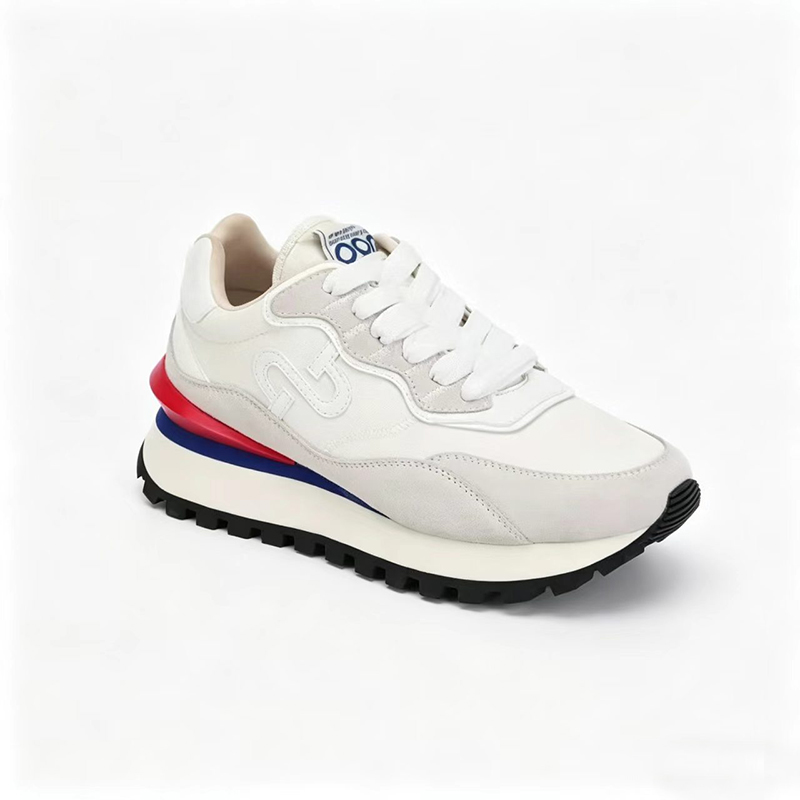 Clean White Paint Sneakers – Minimal Everyday Style - Image 2