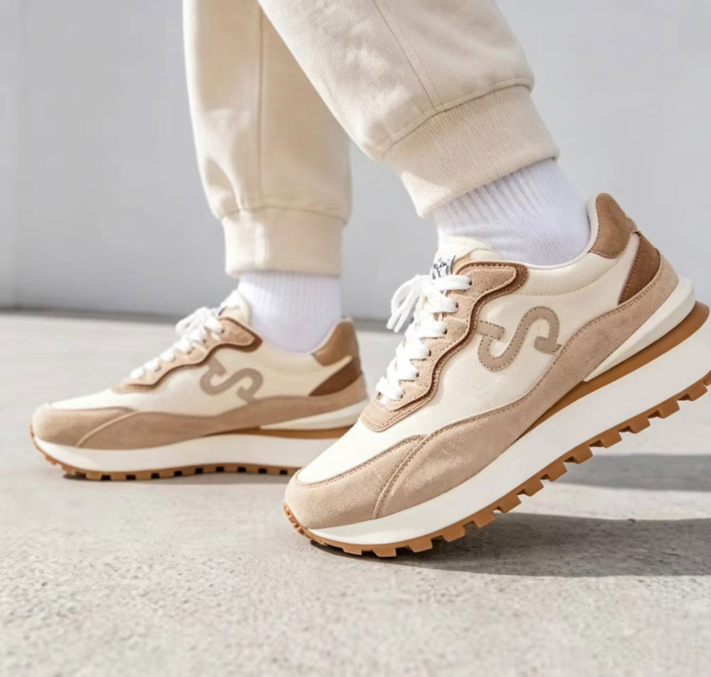 Women Effortless Khaki Suede Sneakers – Clean, Chic & Everyday - Image 12