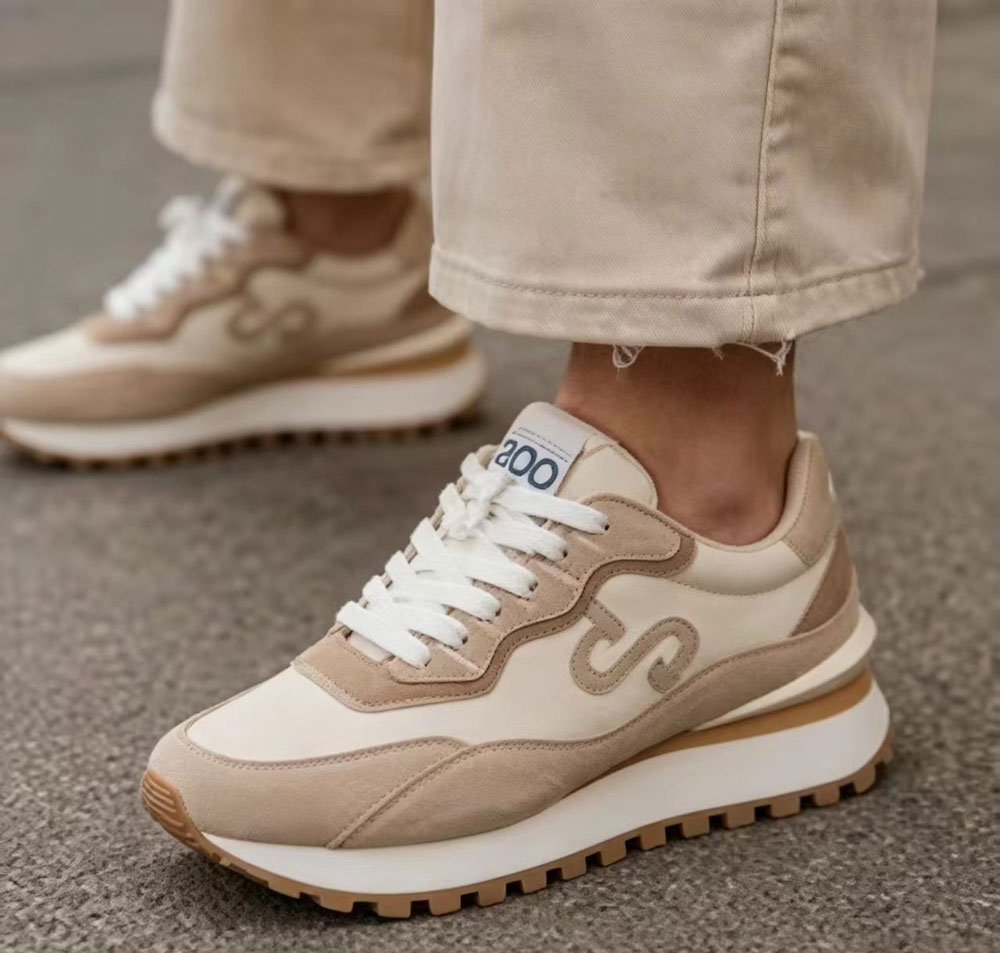 Women Effortless Khaki Suede Sneakers – Clean, Chic & Everyday - Image 13