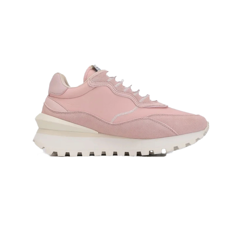 Women Soft Pink Suede Sneakers – Everyday Chic & Comfort - Image 4
