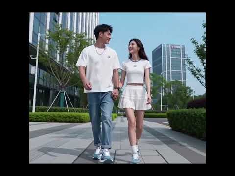 Walking through the city with you just hits different  #couplestyle #streetwearvibes  #sneakerstyle
