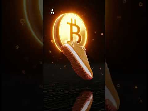 Digital Gold Manifested: OPPCOLOR Bitcoin Sneaker 🪙 #shorts  #oppcolor