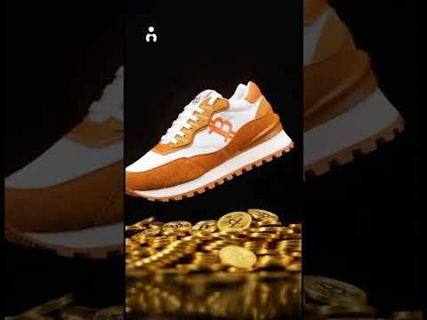 The “Digital Gold” Sneaker: OPPCOLOR Bitcoin Edition 🪙 #Shorts #oppcolor