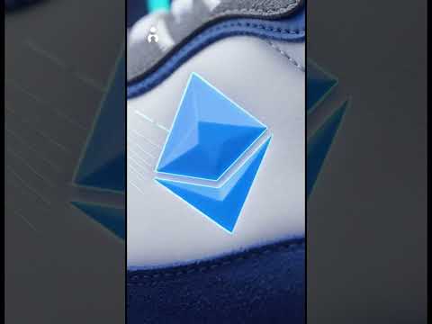 The Ultimate “Tech-Wealth” Men’s Sneaker: OPPCOLOR Ethereum Blue 🔷 #Shorts #oppcolor