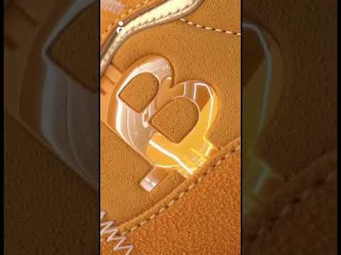 The “Digital Gold” Blockchain Sneaker: OPPCOLOR BTC 🪙 #Shorts #oppcolor