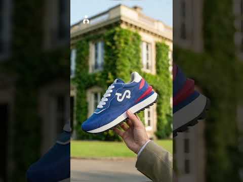 The “Old Money” Estate Sneaker: OPPCOLOR Classic Blue 🚙 #Shorts #oppcolor