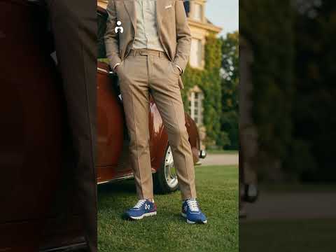 How to Style Sneakers with a Suit: “Old Money” Edition 🚙 #Shorts #oppcolor